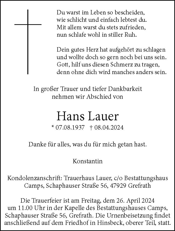Hans Laurer