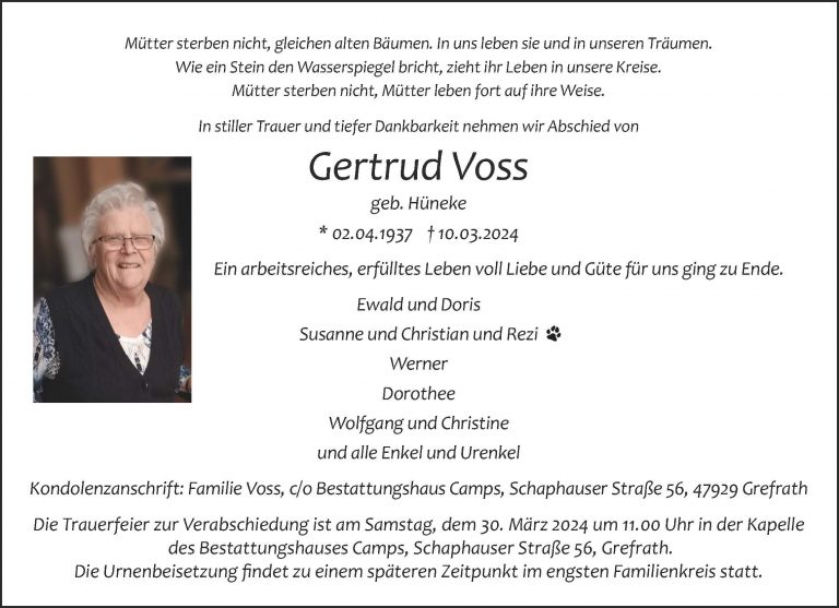 Gertrud Voss