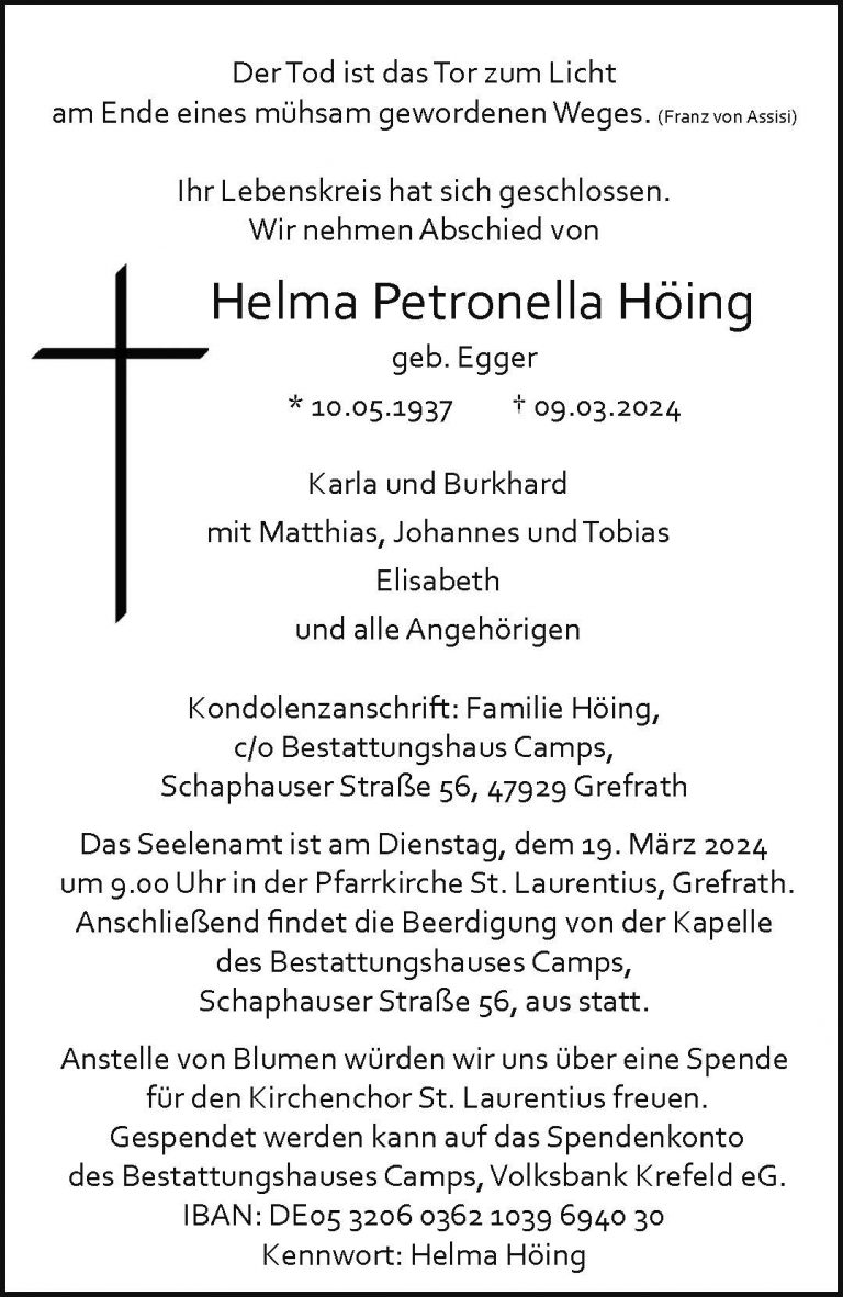 Helma Petronella Höing