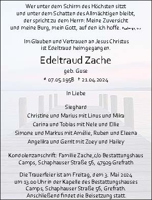 Edeltraut Zache