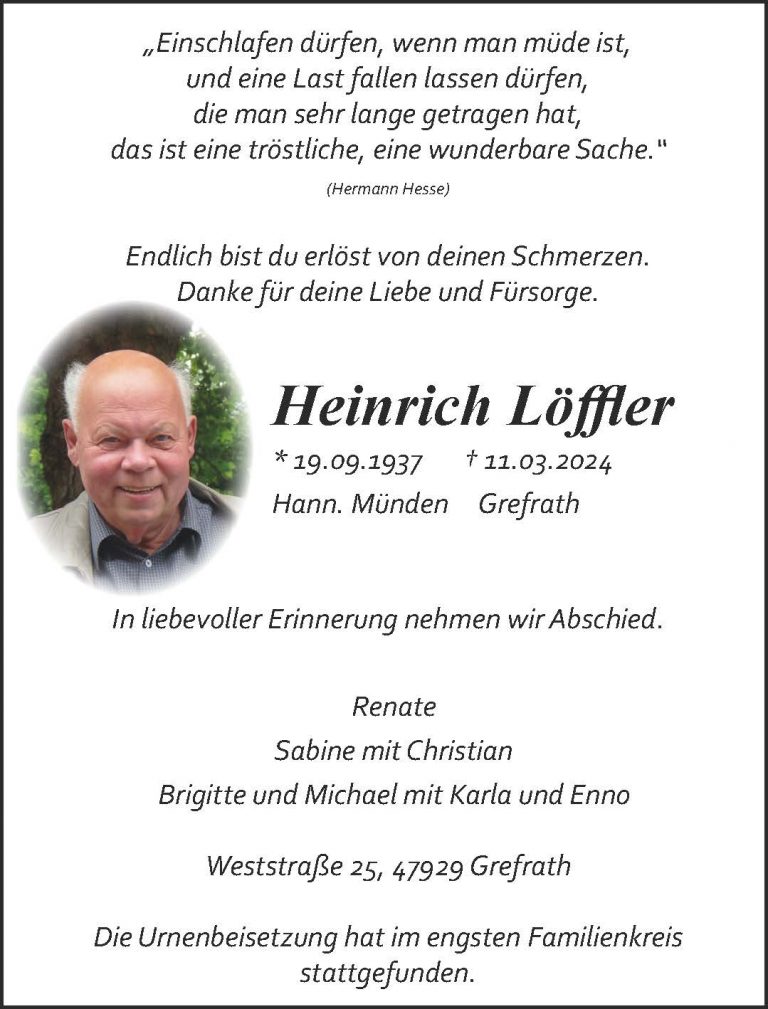 Heinrich Löffler