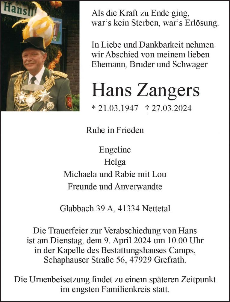 Hans Zangers