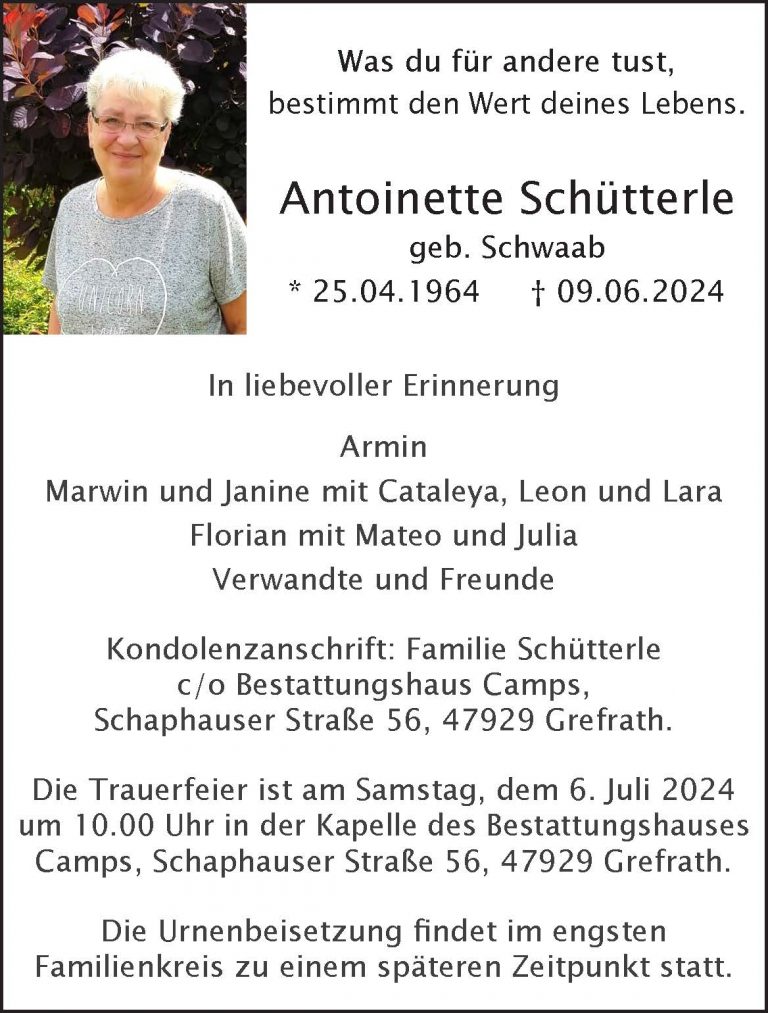 Antoinette Schütterle