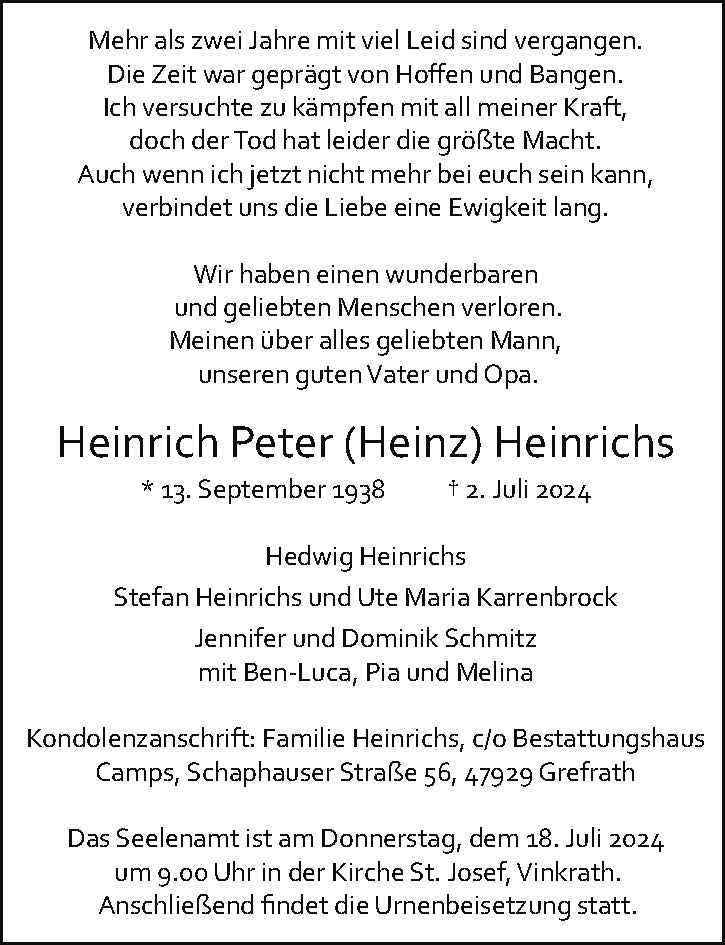 Heinz Heinrichs