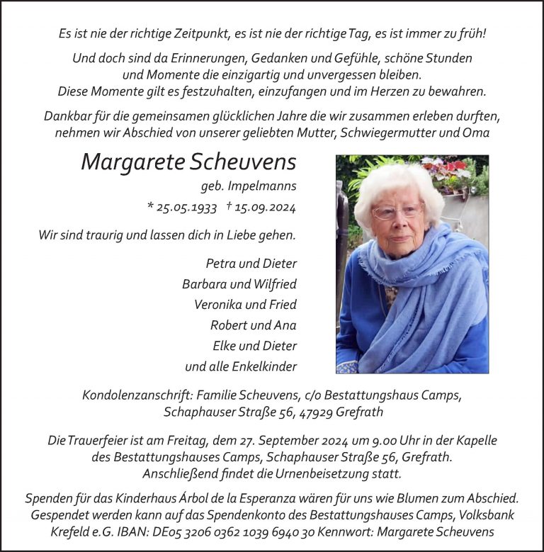 Margarete Scheuvens
