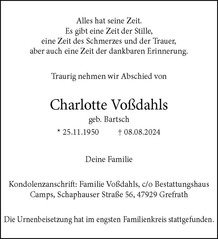 Charlotte Voßdahls