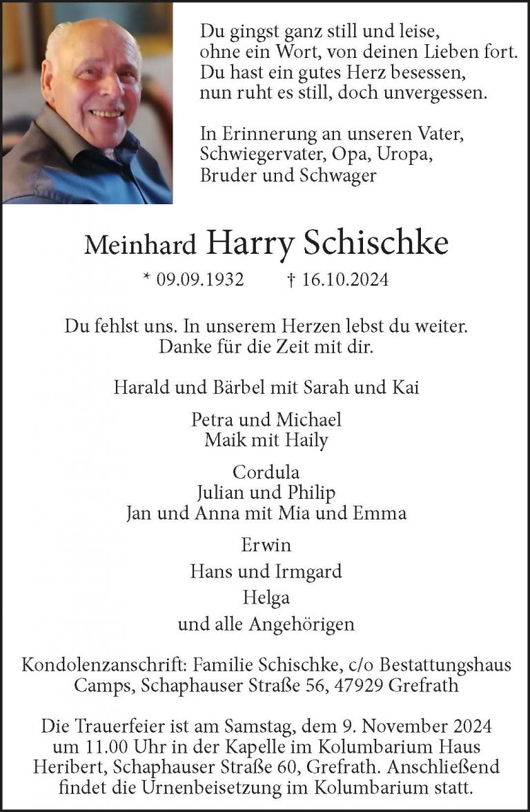 Meinhard Harry Schischke