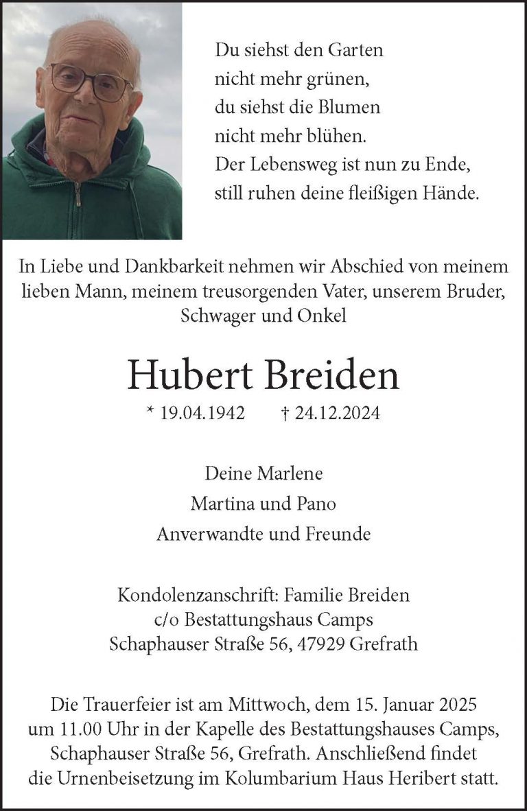 Hubert Breiden