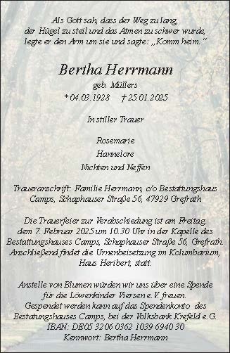 Bertha Herrmann