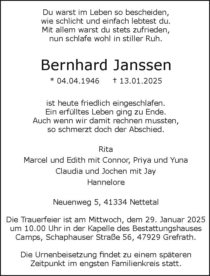 Bernhard Janssen