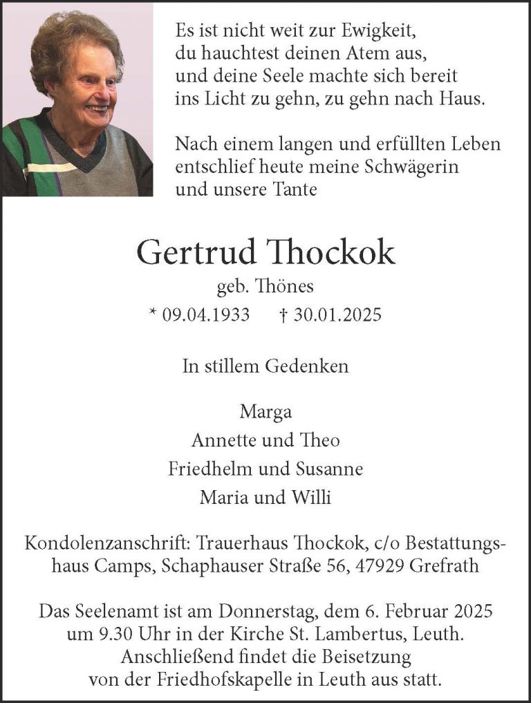 Gertrud Thockok