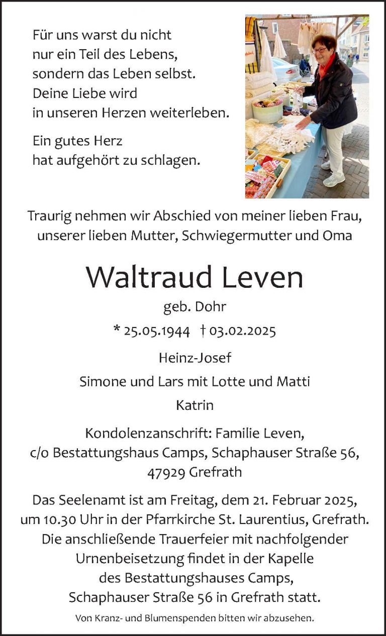Waltraud Leven