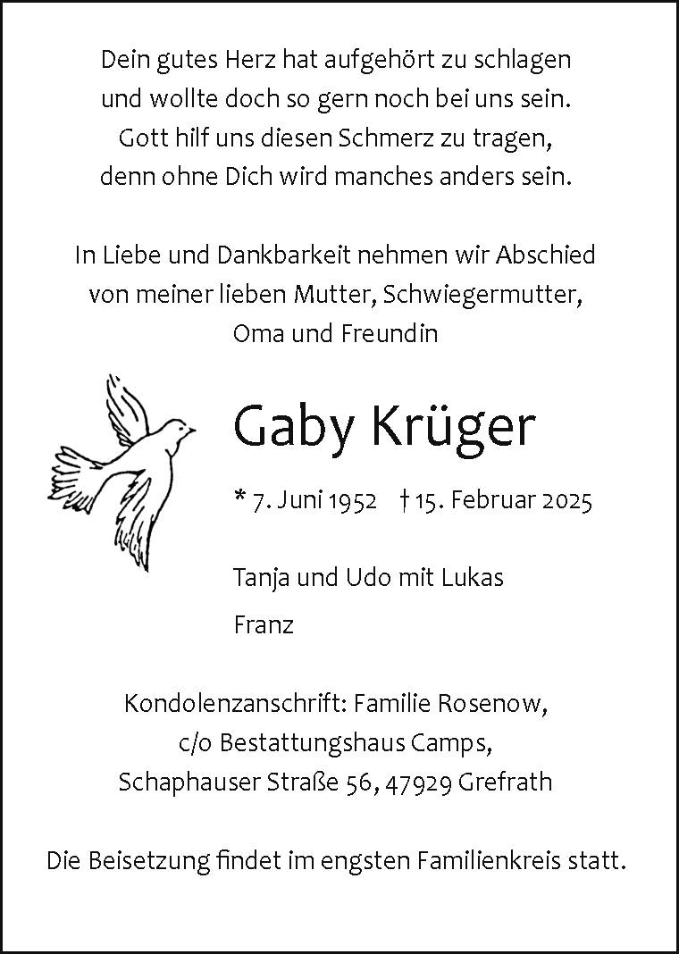Gaby Krüger