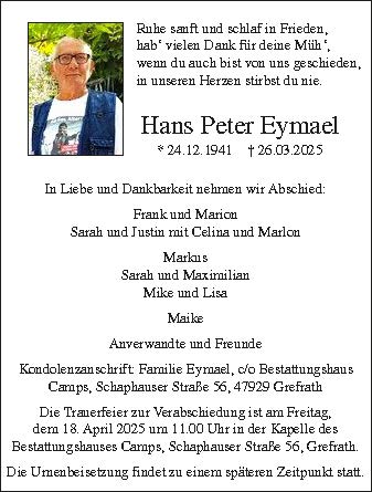 Hans Peter Eymael