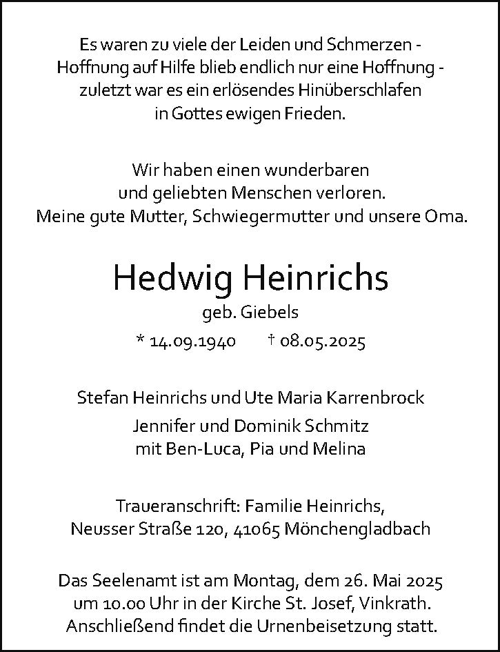 Hedwig Heinrichs