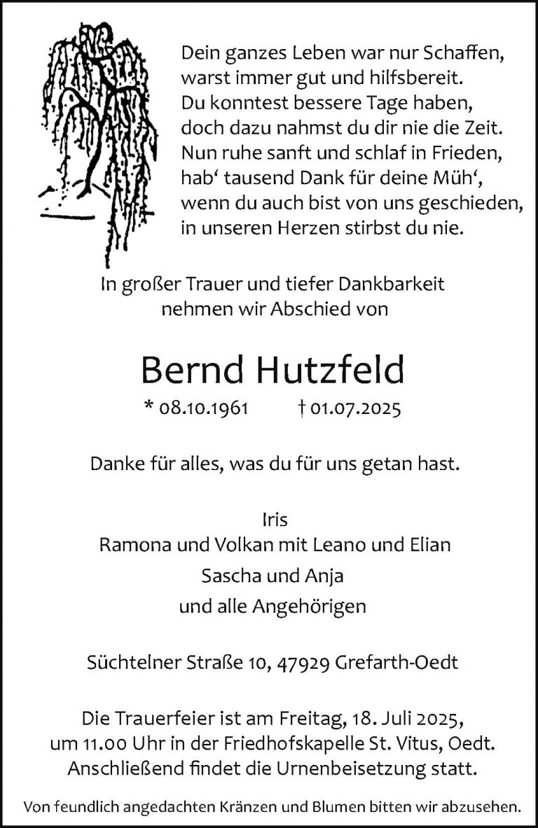 Bernd Hutzfeld