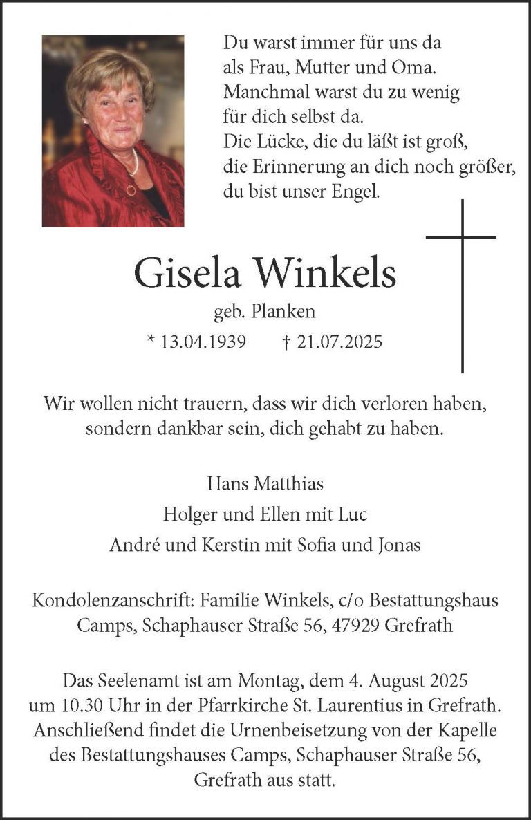 Gisela Winkels