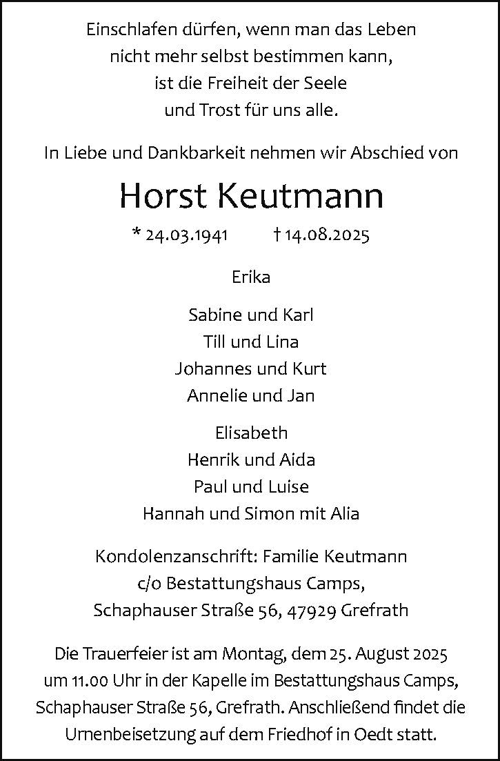 Horst Keutmann