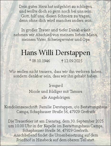 Hans Willi Derstappen