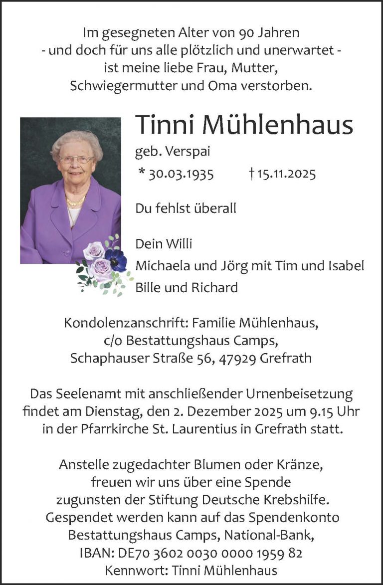 Tinni Mühlenhaus