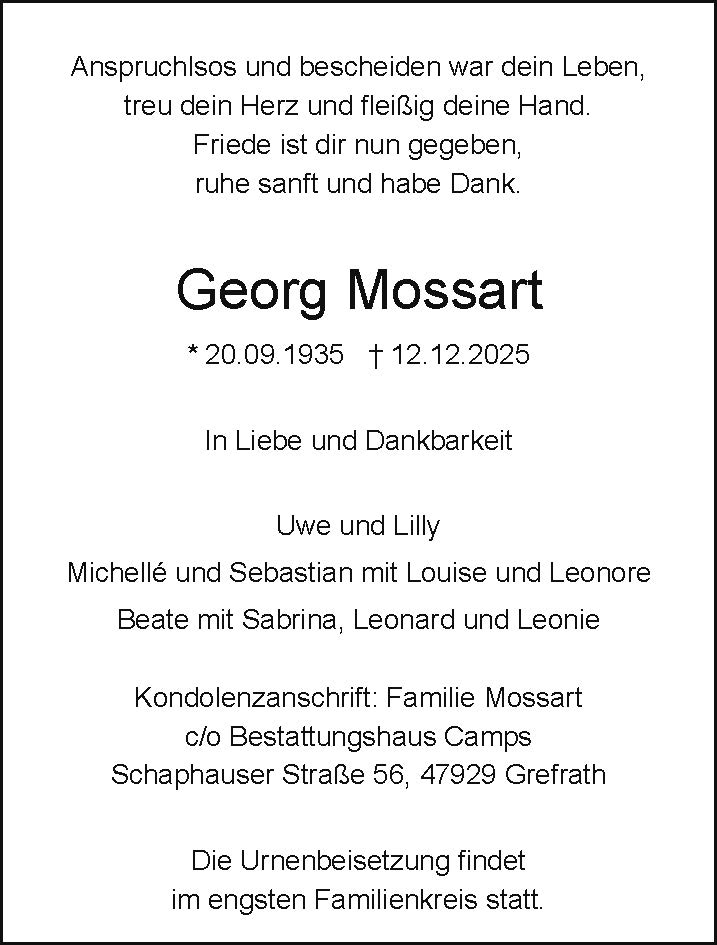 Georg Mossart