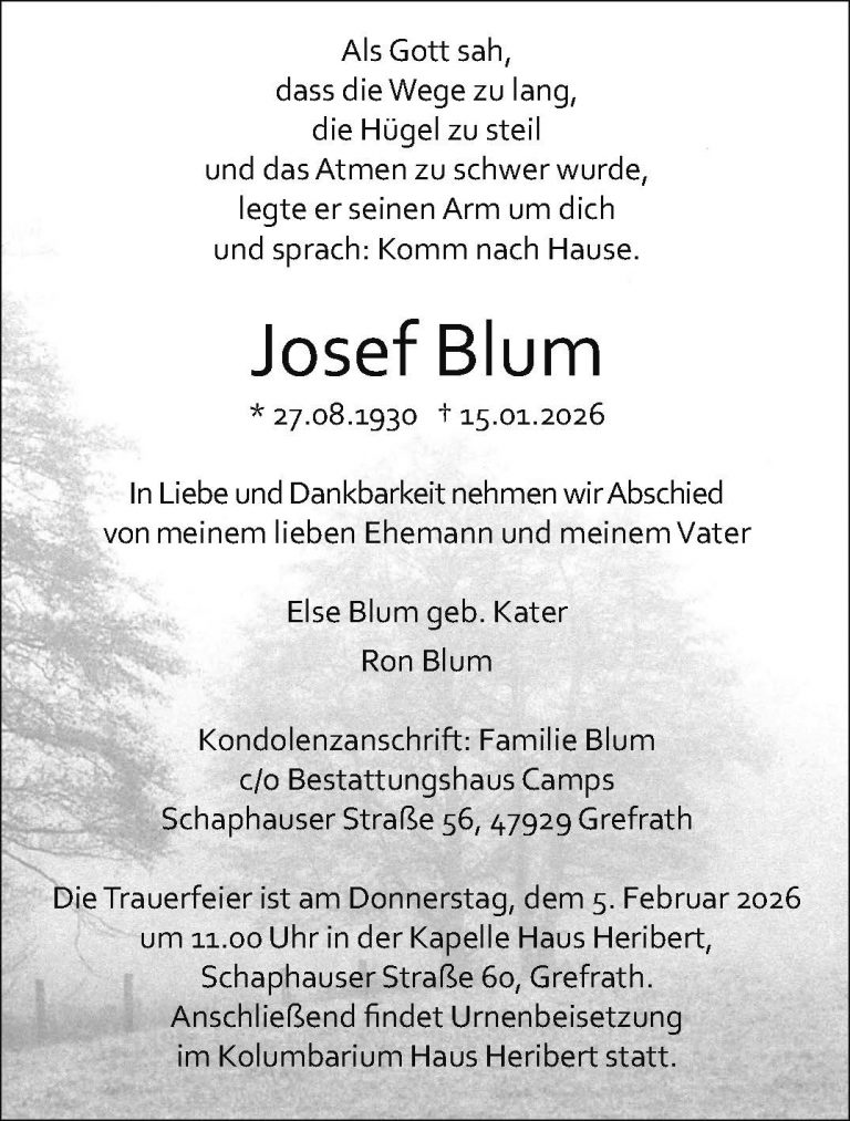 Josef Blum