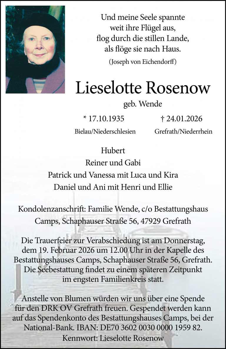 Lieselotte Rosenow