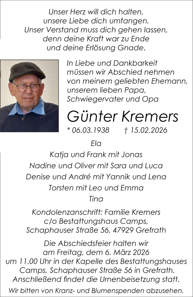 Günter Kremers