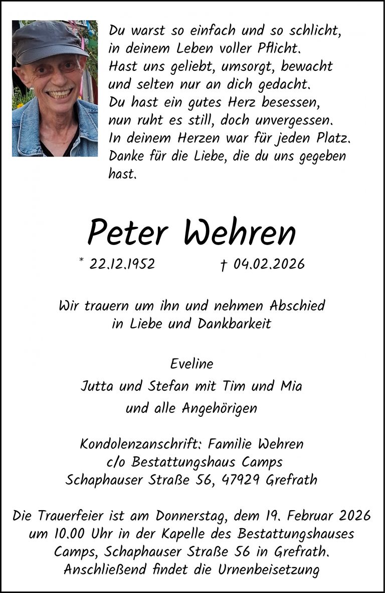 Peter Wehren