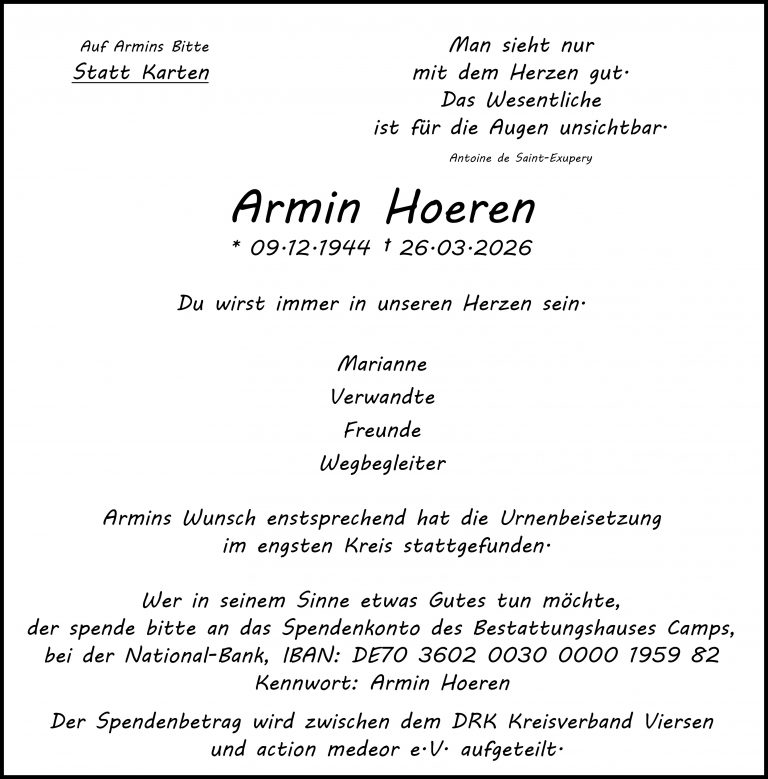 Armin Hoeren