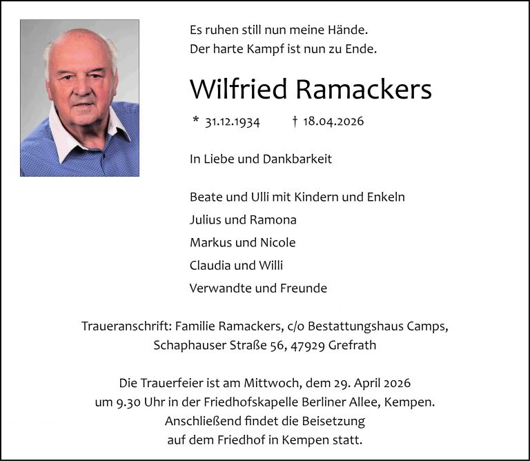 Wilfried Ramackers