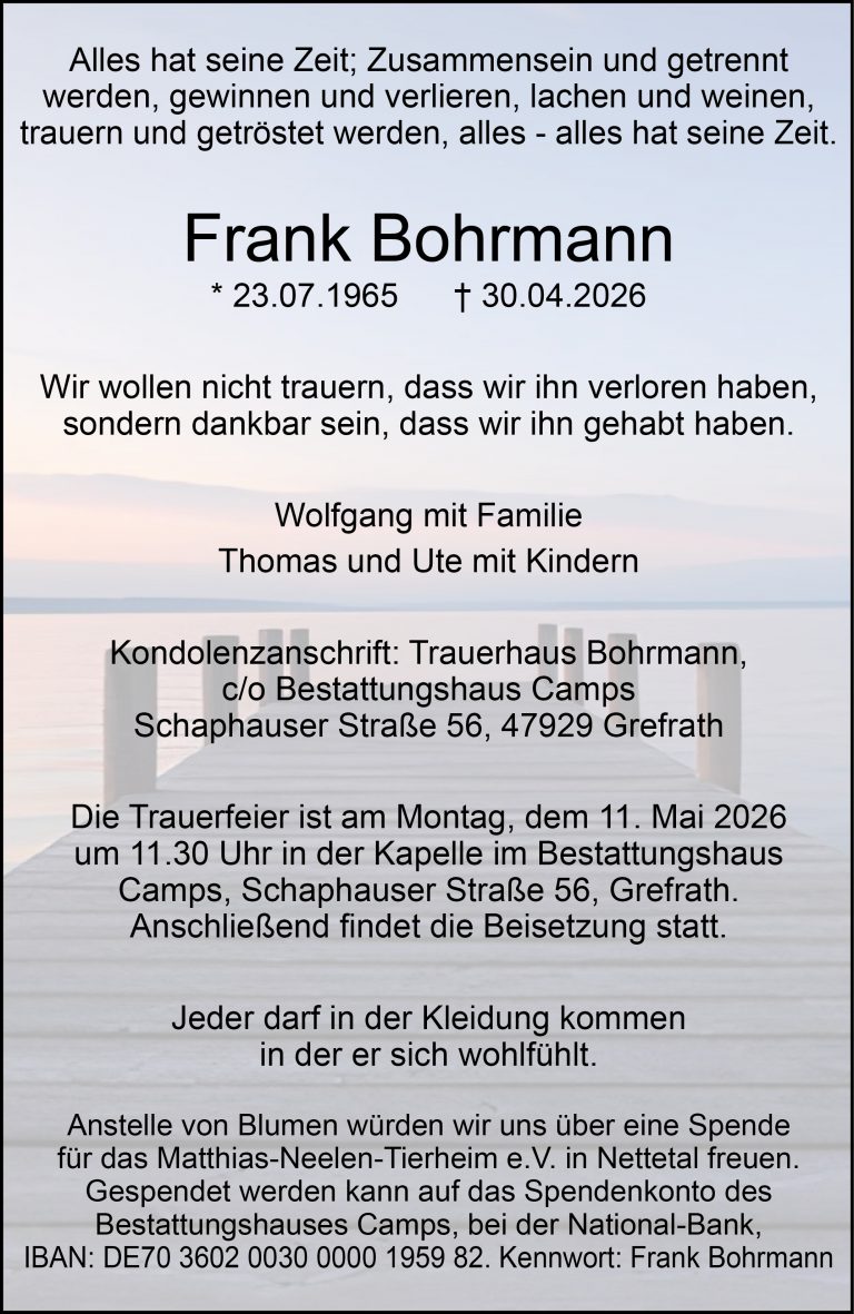 Frank Bohrmann