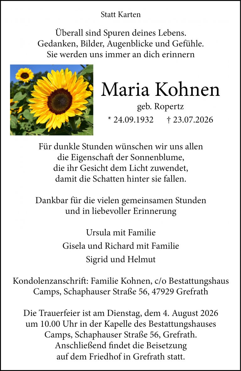 Maria Kohnen