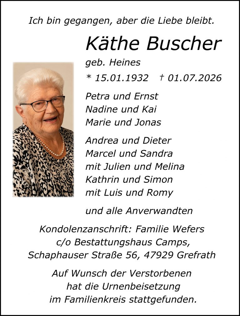 Käthe Buscher
