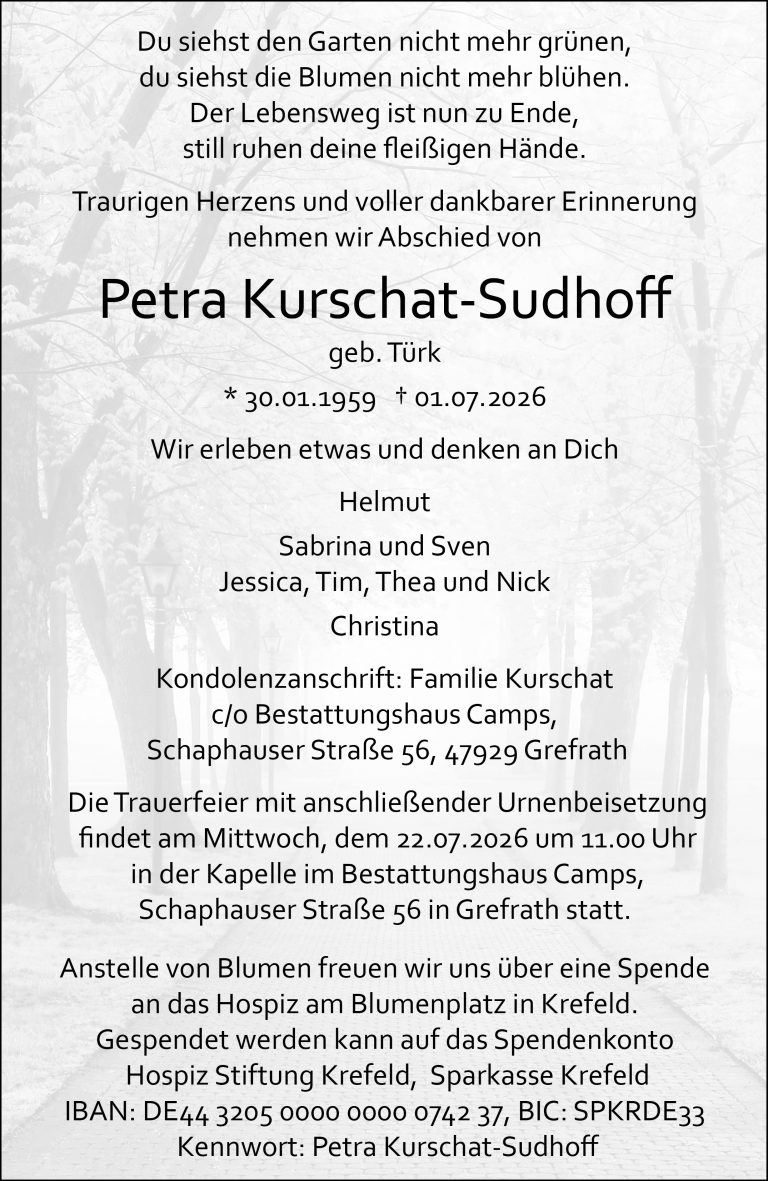 Petra Kurschat-Sudhoff