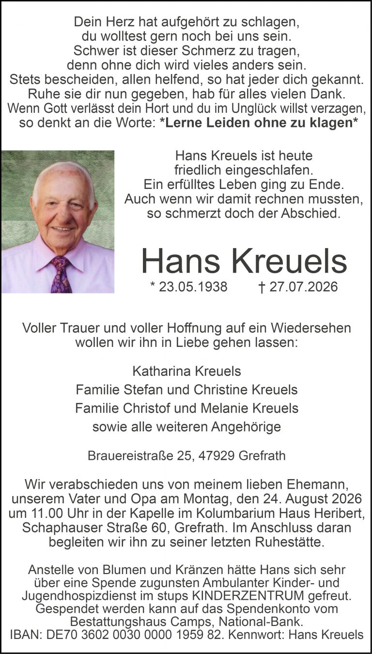 Hans Kreuels