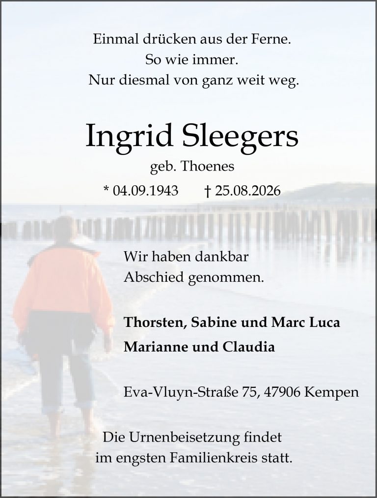 Ingrid Sleegers