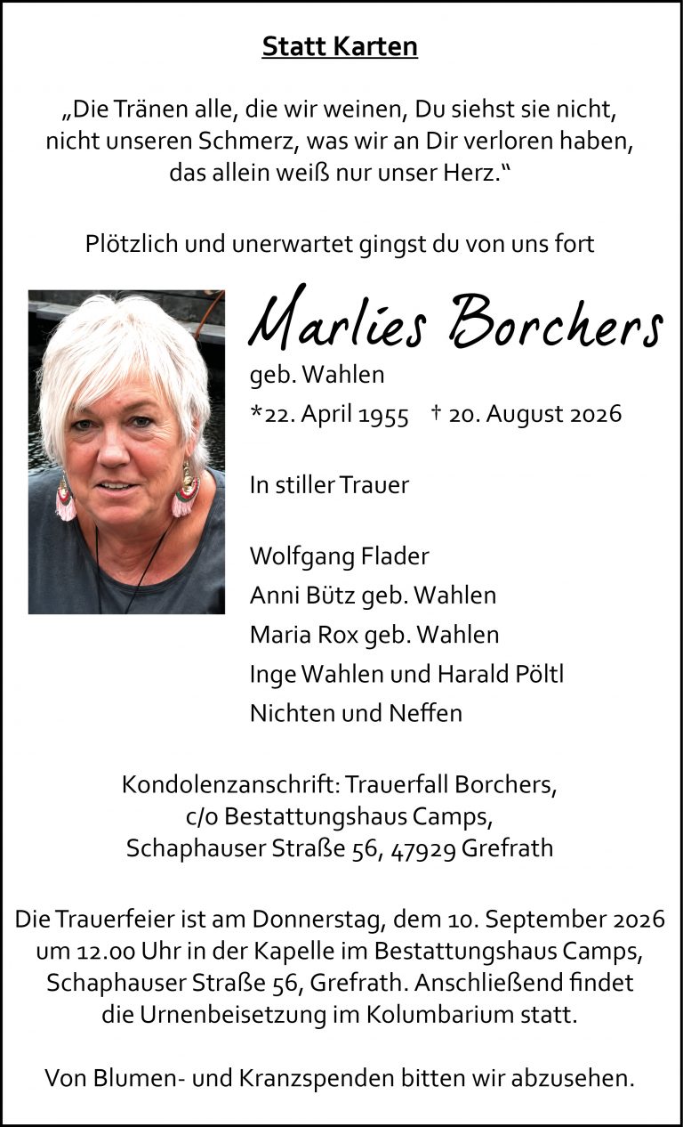 Marlies Borchers