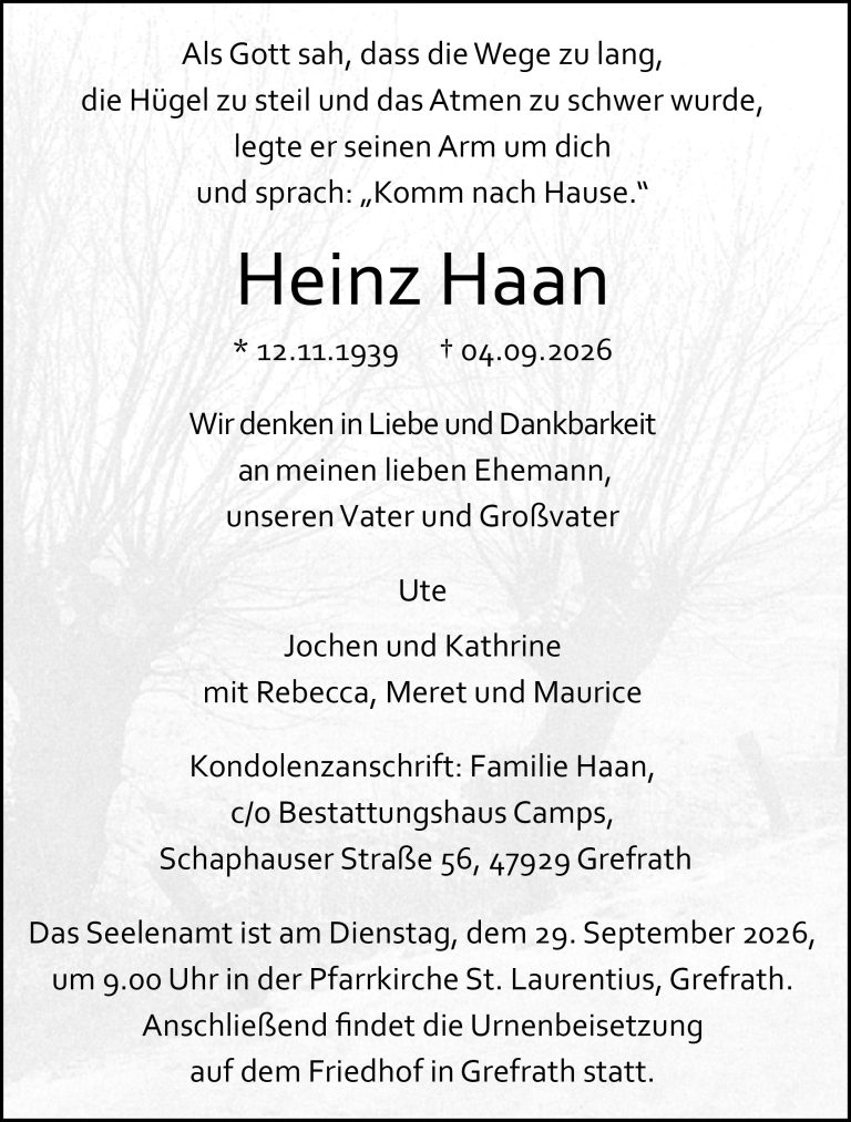 Heinz Haan