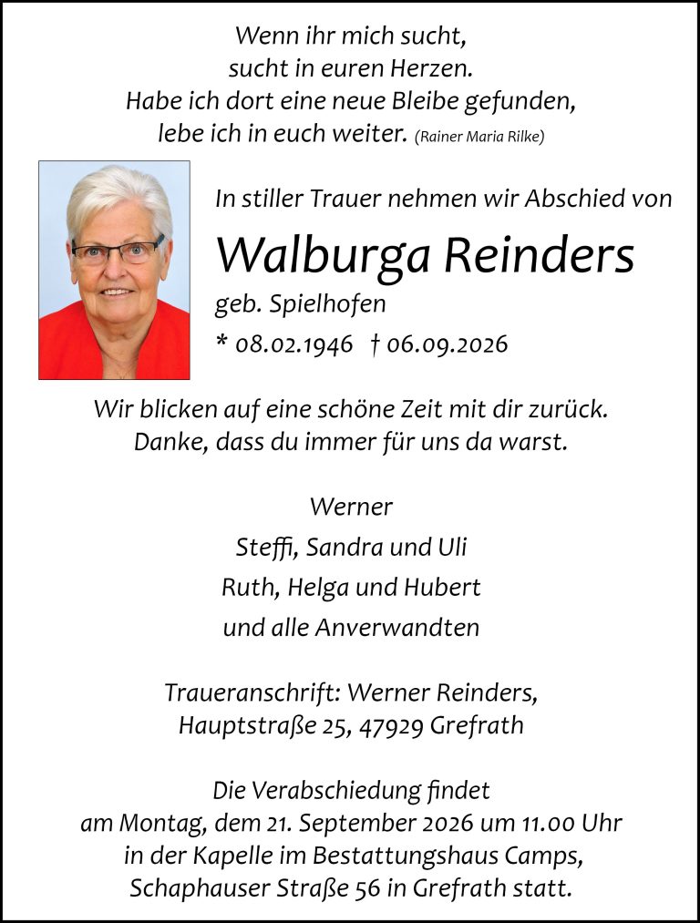 Walburga Reinders